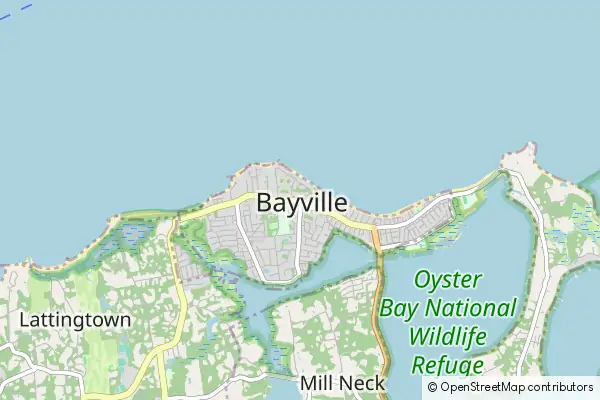 Mapa Bayville