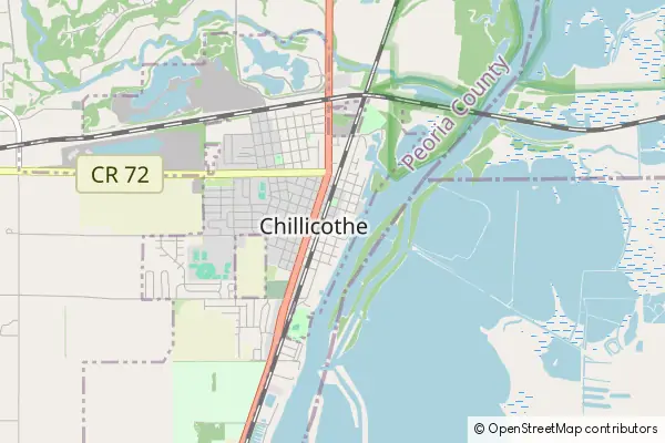 Mapa Chillicothe