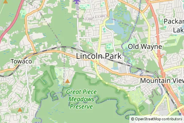 Mapa Lincoln Park