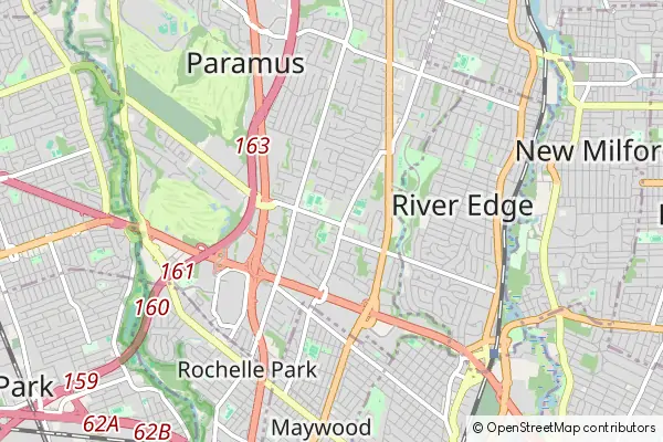 Mapa Paramus