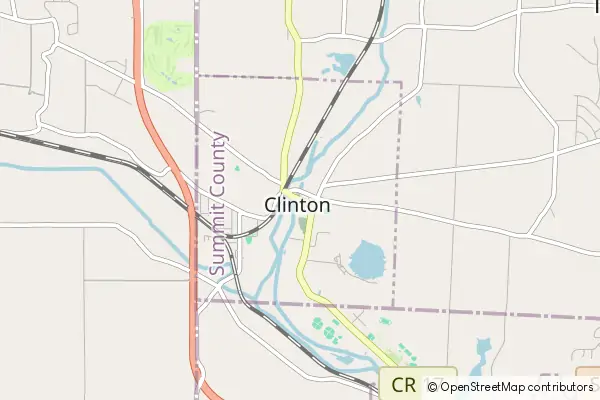 Mapa Clinton