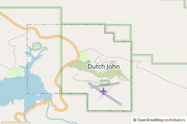 Mapa Dutch John