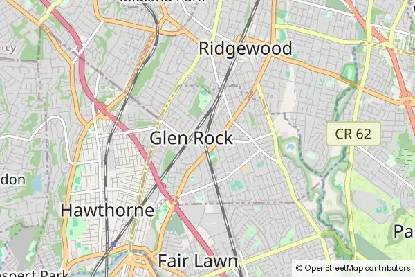 Mapa Glen Rock