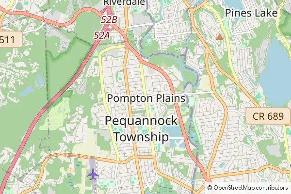 Mapa Pompton Plains