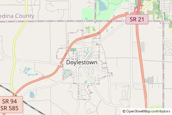 Mapa Doylestown