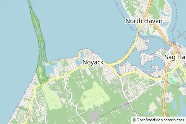 Mapa Noyack