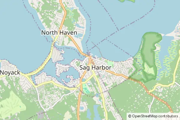 Mapa Sag Harbor