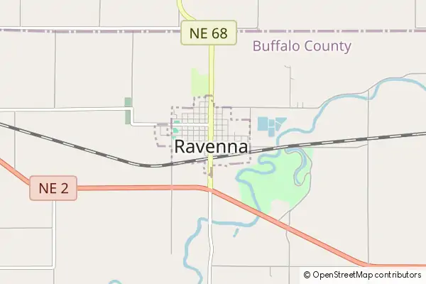 Mapa Ravenna