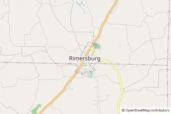 Mapa Rimersburg