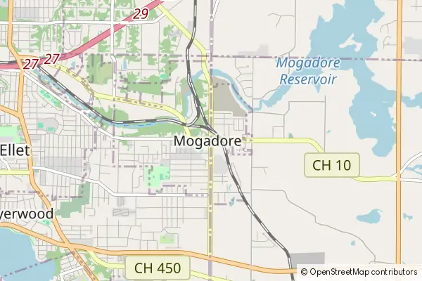 Mapa Mogadore