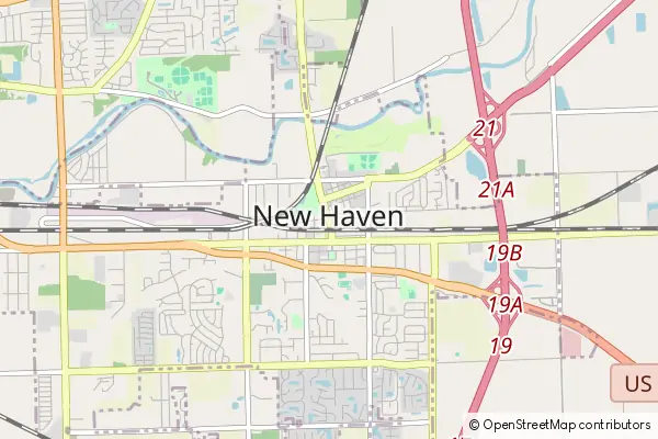 Mapa New Haven