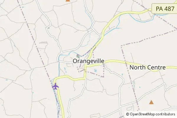 Mapa Orangeville