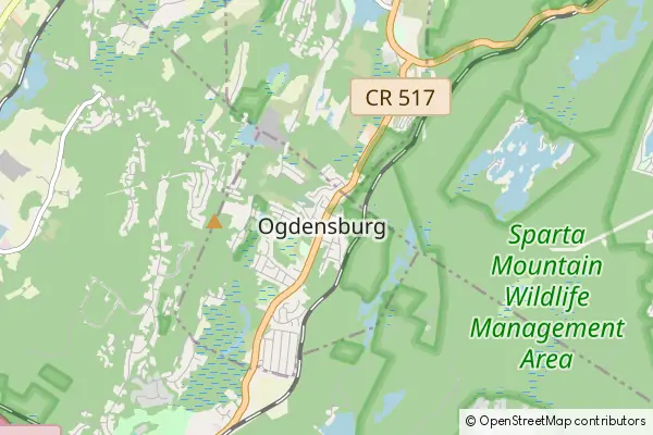 Mapa Ogdensburg