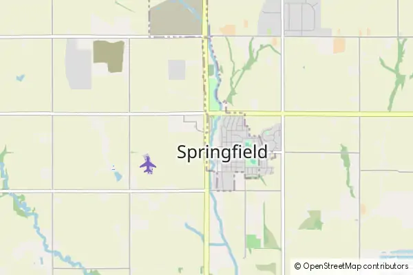 Mapa Springfield