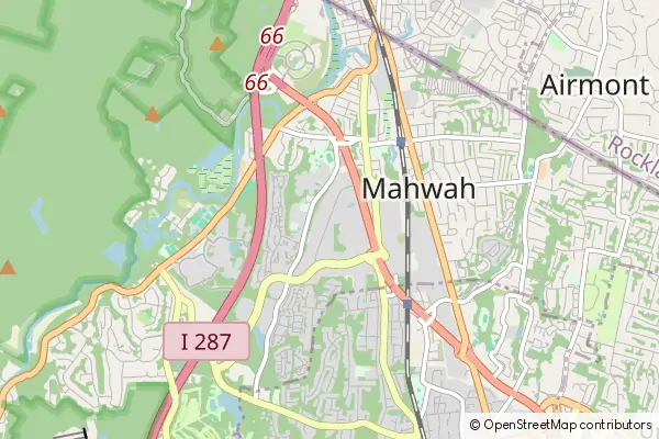 Mapa Mahwah