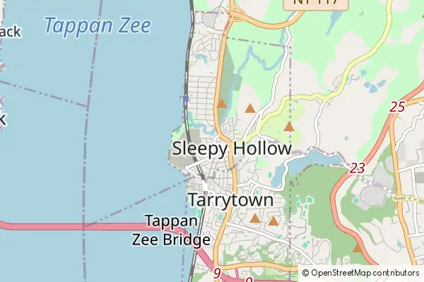 Mapa Sleepy Hollow