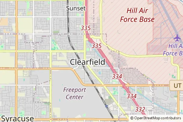 Mapa Clearfield