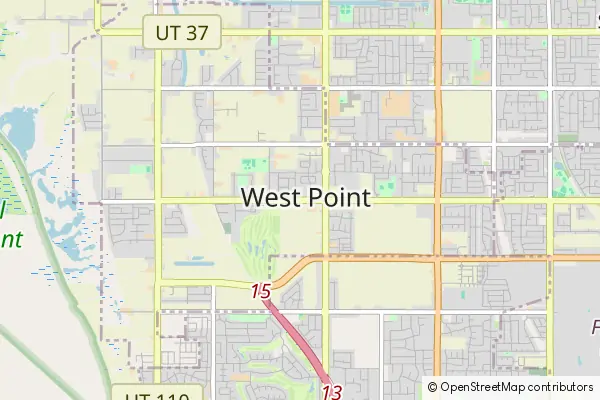 Mapa West Point