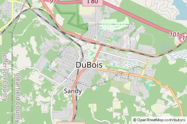 Mapa DuBois