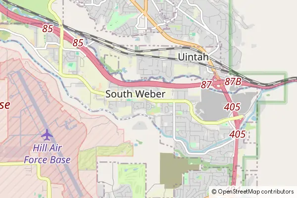 Mapa South Weber