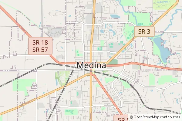 Mapa Medina