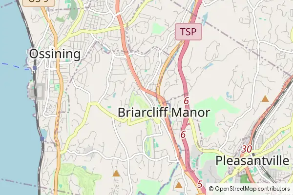 Mapa Briarcliff Manor