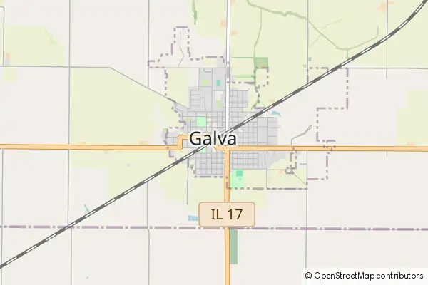 Mapa Galva