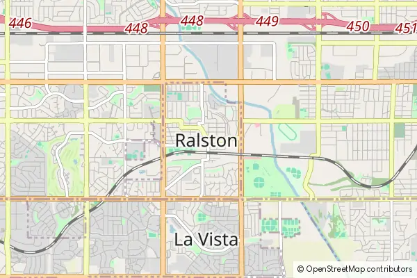 Mapa Ralston