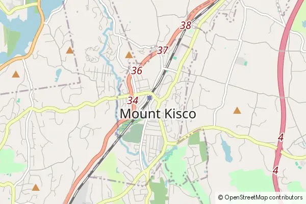 Mapa Mount Kisco