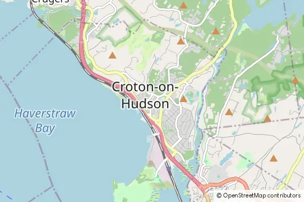 Mapa Croton on Hudson