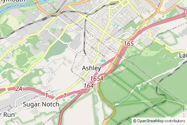 Mapa Ashley