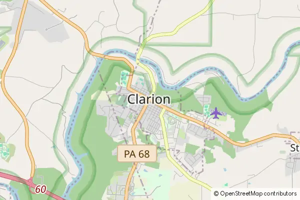 Mapa Clarion