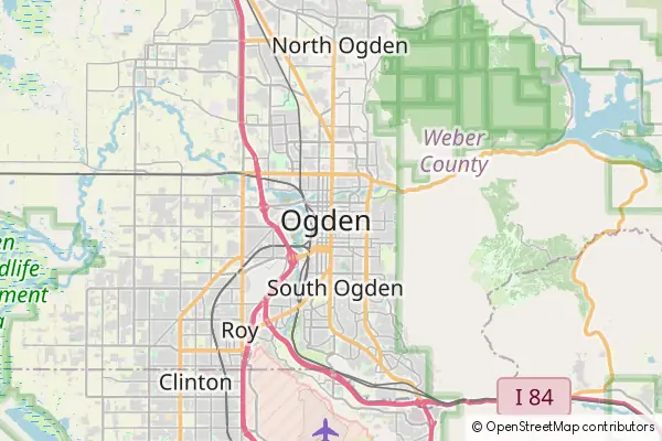 Mapa Ogden