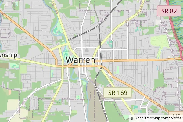 Mapa Warren