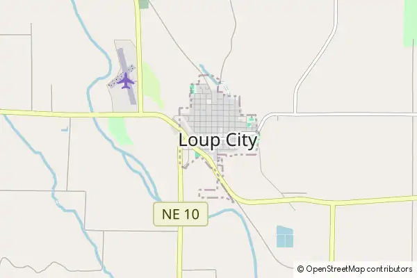 Mapa Loup City