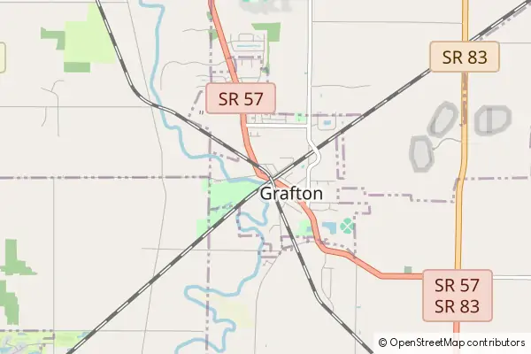 Mapa Grafton