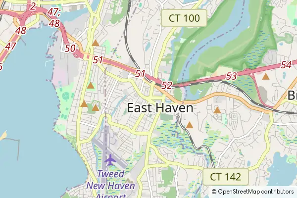 Mapa East Haven