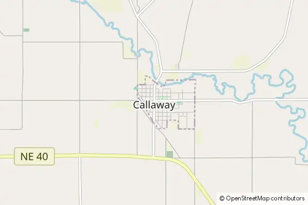 Mapa Callaway