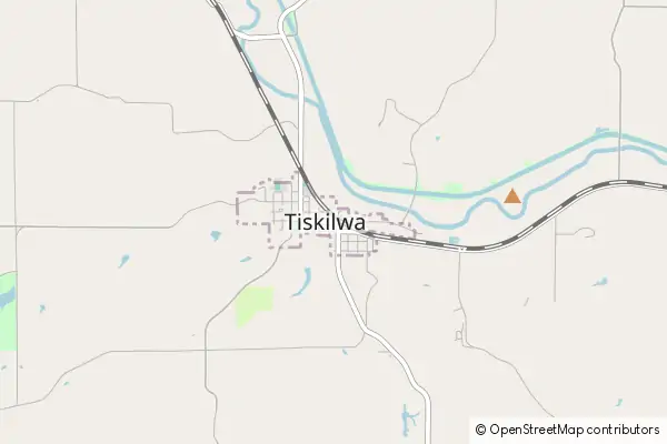 Mapa Tiskilwa