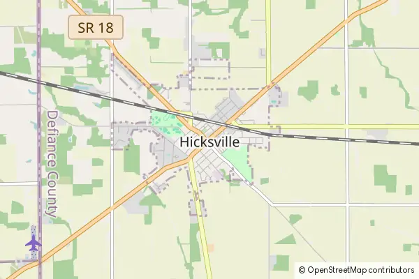 Mapa Hicksville