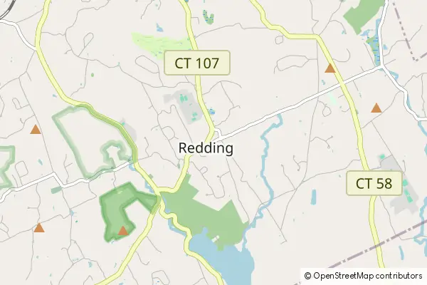 Mapa Redding