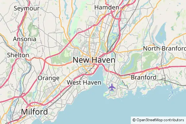 Mapa New Haven