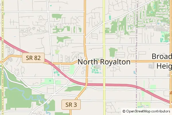 Mapa North Royalton