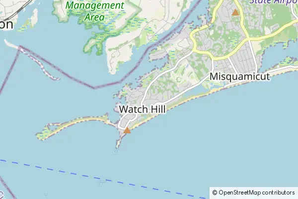 Mapa Watch Hill