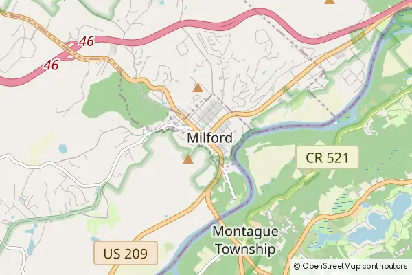 Mapa Milford