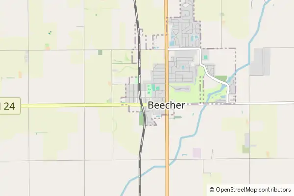 Mapa Beecher