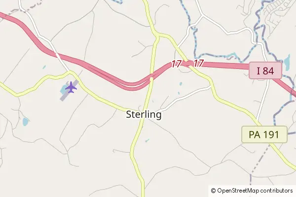 Mapa Sterling