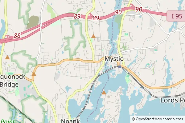 Mapa West Mystic