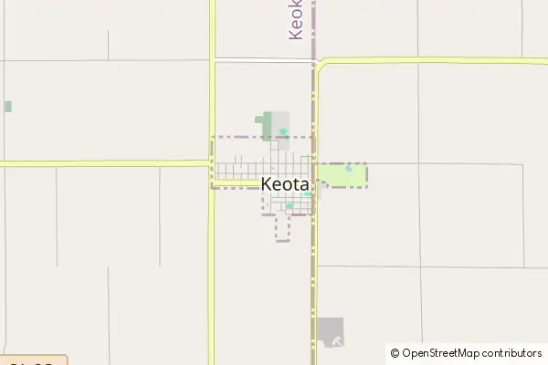 Mapa Keota