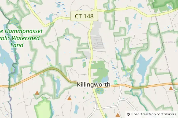 Mapa Killingworth